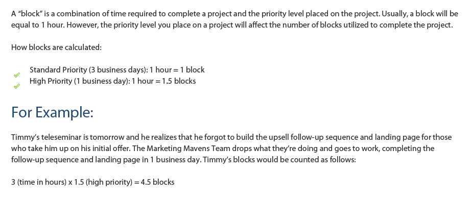 Counting Blocks