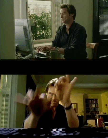 Jim Carrey Typing